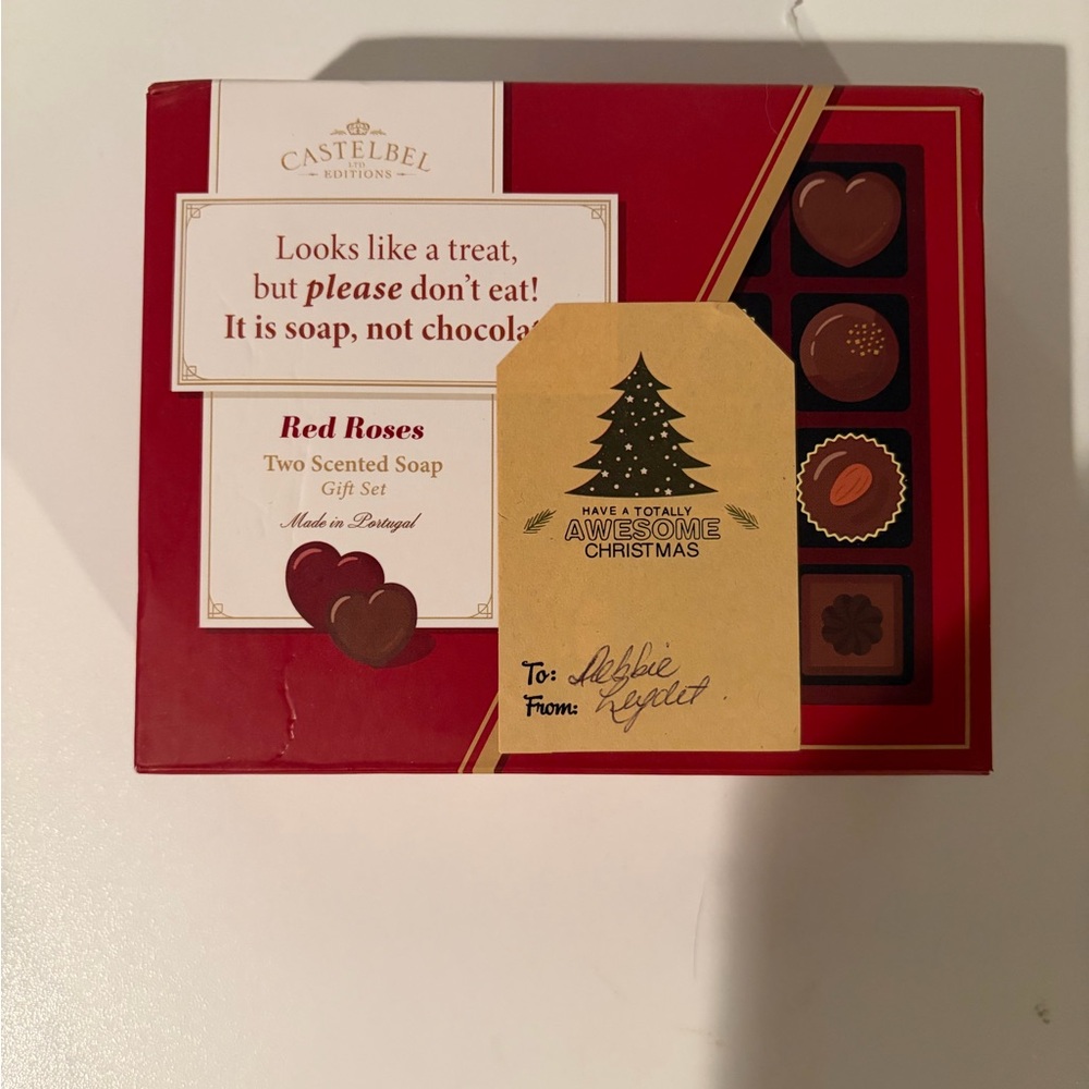 Castelbel Red Roses Soap Set
